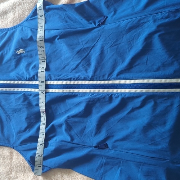 Polo Ralph Lauren Women's blue Small water repellent golf workout vest. - Picture 5 of 6